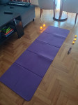 Podloga za jogu i pilates, neklizajuća mat sa dvije strane