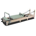 Sprava za pilates Toorx Oak wood foldable Reformer PTX 3000 Green Tea