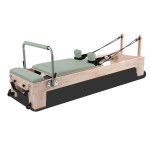 Sprava za pilates Toorx Oak wood Reformer PTX 5000 Green Tea