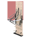Sprava za pilates Toorx Spring wall unit oak wood effect