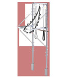 Sprava za pilates Toorx Tower + extension pad for PTX 5000G