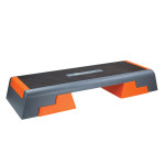 Aerobik step hms premium, crno narančasti