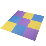 Set od 9 zaštitnih podloga u obliku slagalice za teretanu 60x60x1,0 cm