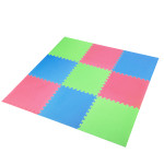 Set od 9 zaštitnih podloga u obliku slagalice za teretanu 60x60x1,0 cm