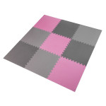 Set od 9 zaštitnih podloga u obliku slagalice za teretanu 60x60x1,0 cm