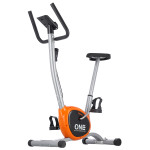 Srebrno-narančasti trening bicikl one fitness