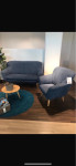 Dvosjed sofa i fotelja