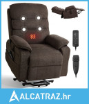 Fotelja s električnim podizanjem, dvostruki motor, srednja električna