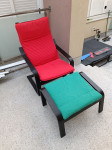 Ikea Poang fotelja i podnoznik