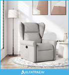 Ležaljka Oblačno siva tkanina - NOVO