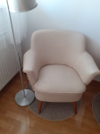 Vintage fotelja presvučena