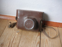 VINTAGE KOŽNA FUTROLA ZA FOTOAPARAT