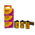 Kodak GOLD 200 36exp color negative 35mm film 3-pack -pakiranje od 3