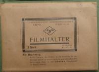 Pakovanje AGFA filmhaltera iz 20-ih godina