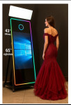 Photobooth mirror 65inch 43inch ekran