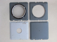 PLAUBEL Lens Board 12×12 cm - 4 komada