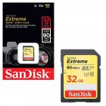 SanDisk 32GB Extreme SDHC Card 90MB/s 600x V30 UHS-I U3 4K