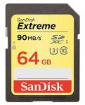 SanDisk 64GB Extreme SDXC Card 150MB/s  V30 UHS-I U3 4K