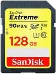 SanDisk Extreme 128GB SDXC UHS-I Card 150MB/s V30 4K UHD
