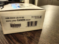 Sigma USB dock Canon