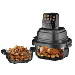 Just Perfecto JP-AF4GL staklena friteza na vrući zrak 1500 W, 1,5 L +