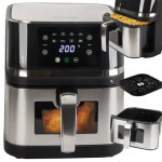 VERK 07251 Air Fryer friteza na vrući zrak 8 L, 2400 W, 8 programa, LC