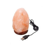 Himalajska ružičasta solna USB lampa 1 kg