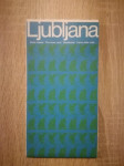 Ljubljana - Karta mesta (1982.)
