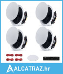 Bluetooth stropni zvučnici, 165,1 mm, sustav zvučnika za ugradnju u st