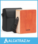 Cajon Box bubanj, s unutarnjim žicama za gitaru, lagana drvena kutija