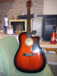 Elektro akustična gitara Fender, standardna, 6 žica