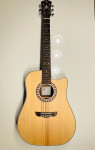 Elektroakustična gitara Harley Benton (vrat 48mm) CLD-1048SCE NS