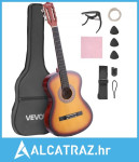 Klasična gitara, 960 mm, početnički set za klasičnu gitaru od drva za