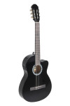 PURE GEWA BasicPlus E-Acoustic klasična gitara Black