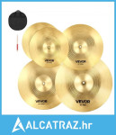 Set činela od 4 komada, set činela za bubnjeve, 14, 16, 18, 20 inča (3