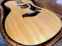 Taylor 114e gitara, top