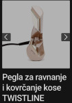 pegla za kovrcanje i ravnanje kose