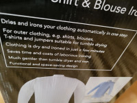 Uređaj za glačanja košulja i majica CLEANMAXX