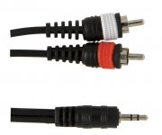 Alpha Audio kabel 3,5mm stereo jack - cinch 3 m