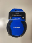 Boss BMIDI-5-35 TRS/MIDI kabel