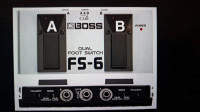 Boss FS-6 Dual Foot Switch – nova, nekorištena + poklon  1/4" TRS
