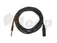 Cordial EM 5 MP elements mikrofonski kabel XLR muški – 6,3mm jack 5 m