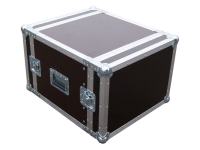 [D7374B] Flightcase kofer 19’’ rack, 8 HE, PRO, 9 mm šperploča