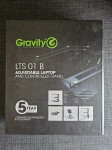 Gravity LTS 01 B - podesivi stalak za laptop i kontrolere