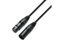 [K3DMF0050] Gotovi kabel DMX XLR M na XLR Ž, 0,5 m - Adam Hall