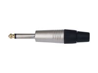 [J14-003A] Konektor, za kabel, banana 6,35 mm, mono