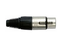 [NC3FXX] Konektor, za kabel, NC3FXX, XLR, 3 pina, Ž - Neutrik