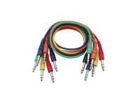 [PC-001-0300] Kabel 6,3mm mono M / 6,3mm mono M, set 6 komada, 3m