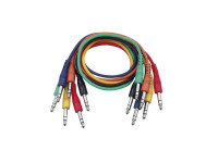 [PC-002-0300] Kabel 6,3mm stereo M / 6,3mm stereo M , set 6 kom, 3m