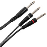 Plugger Kabel Y Jack M Stereo - Jack M mono 1,50m Easy